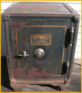 Antique Safe Sargent Greenleaf Lock Old 1800s Mosler