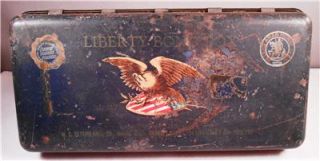 WW1 Liberty Bond Box MC Peters Mill Co Omaha NE Livestock Poultry Feed 