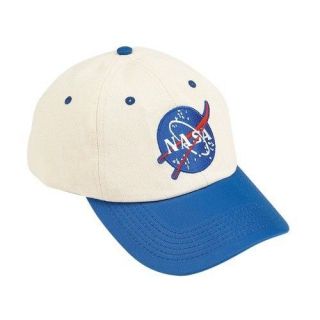   NASA Flight White & Blue Child Costume Cap / Hat  Aeromax FS CAP