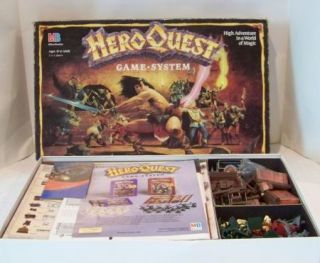 Heroquest Game System Board Game Excellent Condition