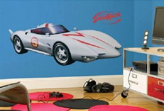 Speed Racer Mach 5 Giant Wall Sticker Decal Applique NEW SEALED