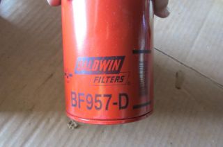 BALDWIN BF957D FUEL WATER SEPARATOR FILTER CROSS REFERENCE WIX 33405