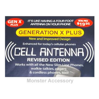 3X Cell Phone Antenna Signal Booster Gen x Plus HTC EVO 3D PG86100 