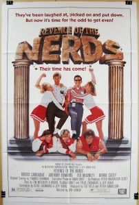   Nerds Original Movie Poster Robert Carradine Anthony Edwards