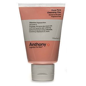 Anthony Logistics for Men Deep Pore Cleansing Clay 2 Oz
