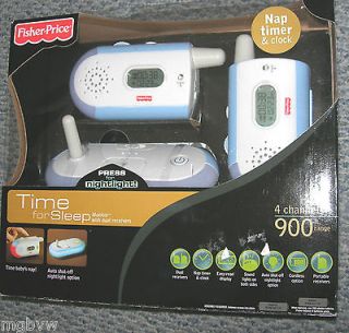 fisher price time for sleep monitor 6 pieces nib time