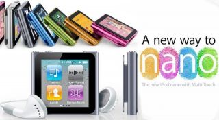 Apple iPod Nano 6th Generation Blue 8GB Used as Is Looks Mint