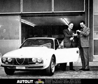 1970 alfa romeo 1300 junior z zagato factory photo time