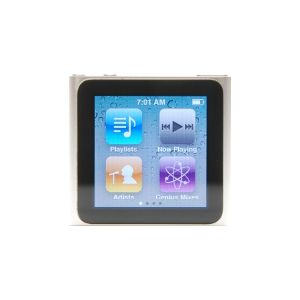 Apple iPod nano 6th Generation Silver 8 GB 6G Touch 8GB  Player FM
