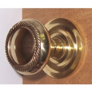 Two Solid Brass French Door Premium Knobs with Hardware