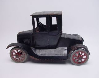 1920s Buddy L Flivver Coupe No 210 Pressed Steel Toy