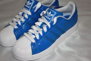   ADIDAS ORIGINALS SUPERSTAR 2 II BLUEBIRD AWESOME SNEAKERS SHOES 9