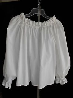 NEW RENAISSANCE MEDIEVAL PIRATE WENCH PEASANT BLOUSE SHIRT COSTUME 