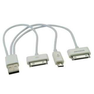   in 1 USB Cable for Samsung Phone Tablet Apple iPhone iPod iPad