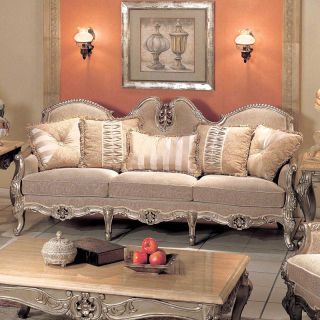 Luxurious Antique Style Sofa Couch Living Room Furniture
