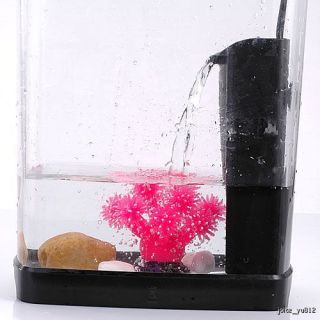 For Small Fish Tank Aquarium Internal Filter Pump 3W