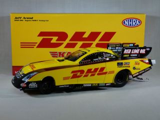 Action Autoworld 1 24 2012 Jeff Arend DHL Toyota Funny Car