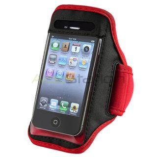   Black Sport Gym SportBand Armband Case Cover for iPhone 4 4S 4th G IOS