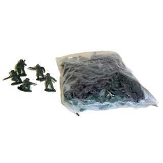 pack of green plastic mini army men toy soldiers stock rtd 2466