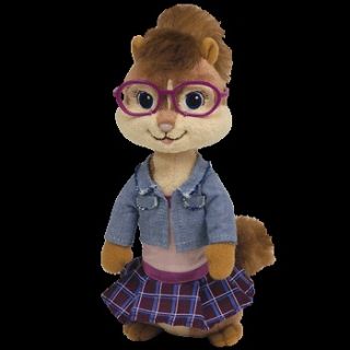 ty alvin and the chipmunks 8 jeanette plush doll toy