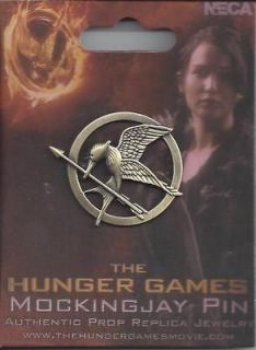 NECA *HUNGER GAMES*, MOCKINGJAY Pin NEW, Factory Packaging, FREE 