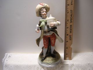 ANDREA BY SADEK COLONIAL MAN FIGURINE MADE IN JAPAN NO. 8262
