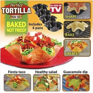   Tortilla Baking Mold Pan Set as Seen on TV New Taco Bowl