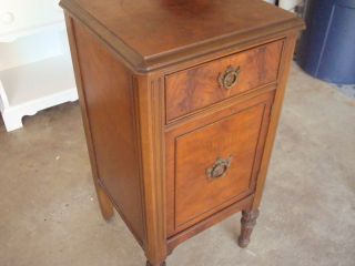 Antique Vintage Nightstand End Table Stand Dresser Bedroom Furniture 