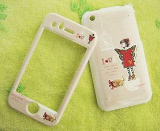 Apple iPhone 3G 3GS Hard Plastic Case Cover Audrey