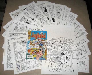   Jughead #115 Comic Art from Archie Comics Signed by Rex W. Lindsey