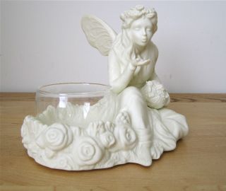 Gorgeous Partylite Ariana Girl Fairy Tealight Candle Holder