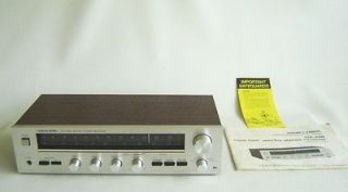 vintage realistic sta 450 am fm stereo receiver time left