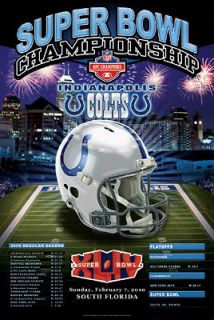 indianapolis colts posters in Fan Apparel & Souvenirs