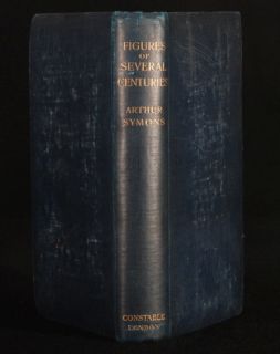 1916 Historical Figures Biography by A Symons First Ed