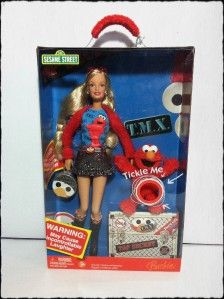 Barbie Doll Tickle Me Elmo TMX Rare (2006) Factory Sealed/NIB Sesame 