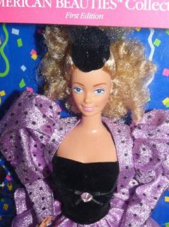   Gras Barbie 1st American Beauties Collection Askew Eyebrow RARE