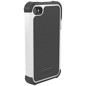 AGF Ballistic SG Series Case Apple iPhone 4 White Black Cover Hard 
