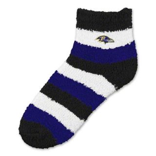 baltimore ravens women s pro stripe sleep soft socks