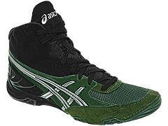 New Mens Asics Cael 4 0 Wrestling Shoes Forest Silver Black J901Y 8193 