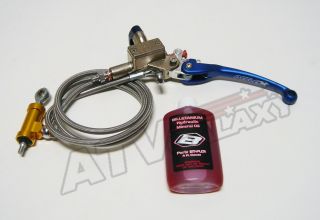 Hydraulic Blue Clutch Reflex Lever Kit Yamaha Raptor 660 660R 01 02 03 