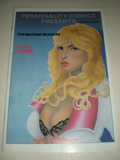 TRACI LORDS   THE UNAUTHORIZED BIOGRAPHY   PERSONALITY COMICS   ONE OF 