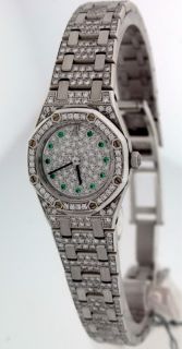 Audemars Piguet Royal Oak New Diamond 18K $77 800 Watch