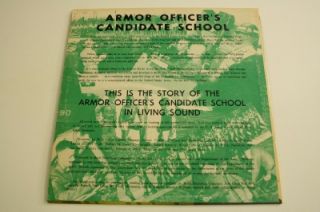 Officer Candidate School LP O C s LP 1950s Fort Knox
