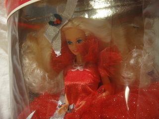 1988 Happy Holidays Barbie Doll First One Christmas Special 1st 