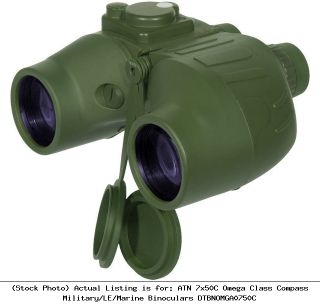 ATN 7x50C Omega Class Compass Military LE Marine Binoculars 