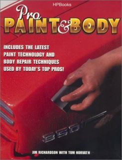 Pro PAINT & BODY Auto Body Manual Book Tools Sprayers Booths Bondo 
