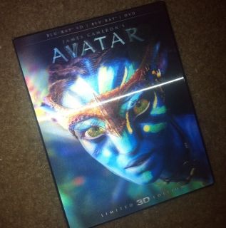 Avatar 3D (Blu ray/DVD, 2012, 3 Disc Set, Limited Edition; 2D/3D)