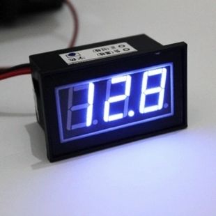   Blue LED Digital Car Auto Voltmeter Motorcycle Battery Monitor