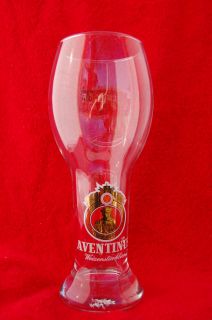 Set Of 2 Schneider Aventinus .5 liter weizenstarkbier beer glass W 