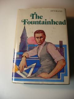 The Fountainhead Ayn Rand 1968 Hardcover BCE Philosophy Atlas Shrugged 